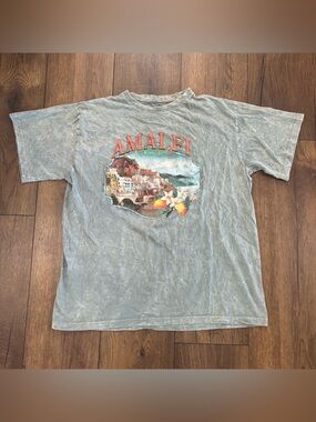 Rebel Sky Amalfi Coast T-shirt, Size Large